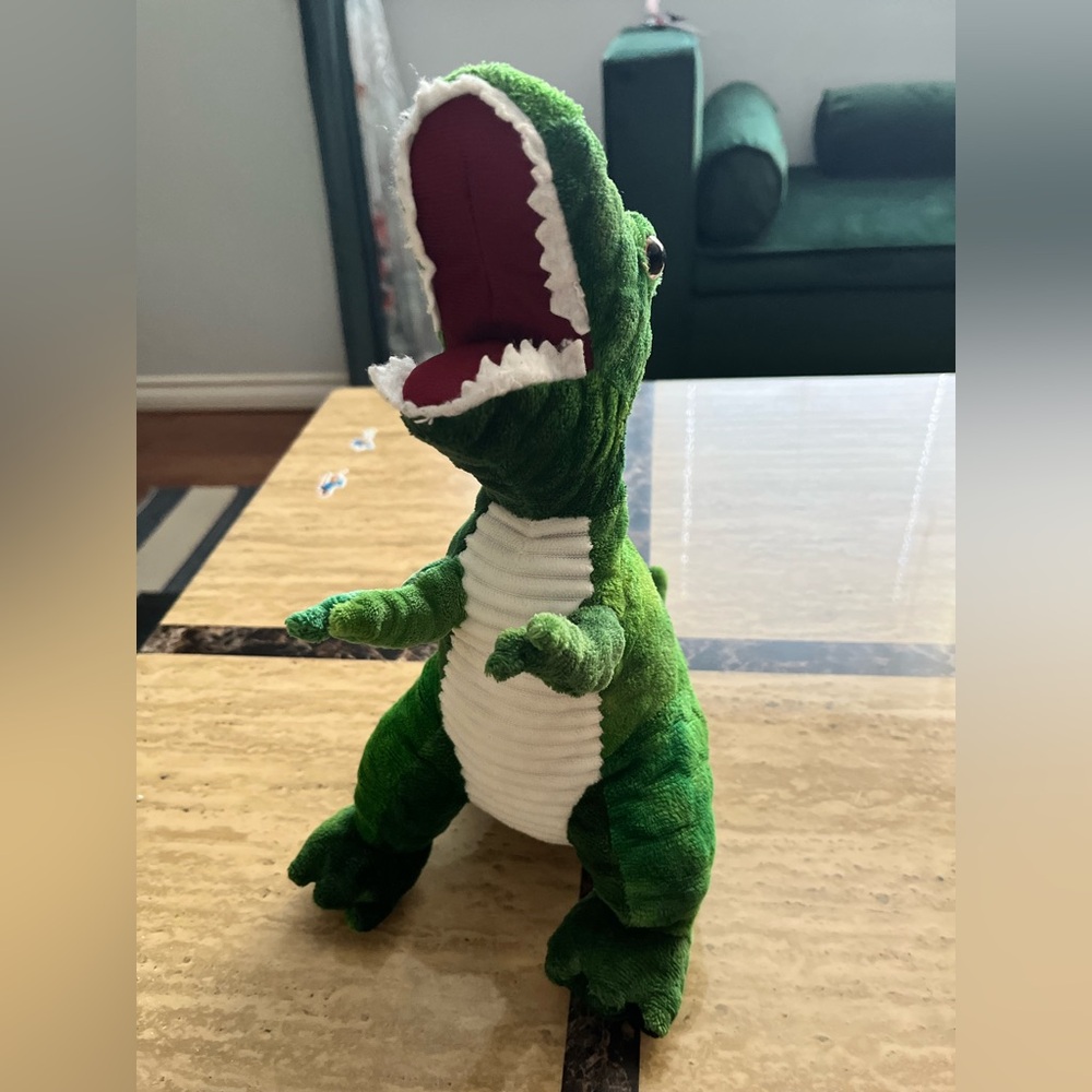 Green Dinosaur Plush Toy